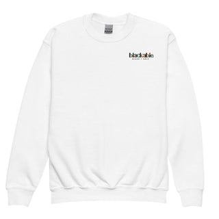 Blackable Kids Signature Sweatshirt | Blackable – Black - Owned Woman - Owned Fashion Tech