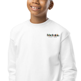 Blackable Kids Signature Sweatshirt | Blackable – Black - Owned Woman - Owned Fashion Tech