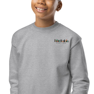 Blackable Kids Signature Sweatshirt | Blackable – Black - Owned Woman - Owned Fashion Tech