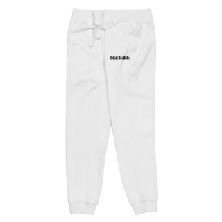 Blackable Logo Joggers – Unisex Fit | Black Logo | Blackable – Black - Owned Woman - Owned Fashion Tech