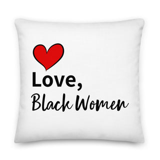 Blackable Love Black Women Accent Pillow | Blackable – Black - Owned Woman - Owned Fashion Tech