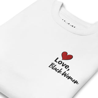 Blackable Love, Black Women Sweatshirt | Blackable – Black - Owned Woman - Owned Fashion Tech