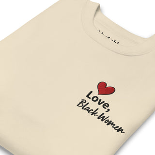 Blackable Love, Black Women Sweatshirt | Blackable – Black - Owned Woman - Owned Fashion Tech