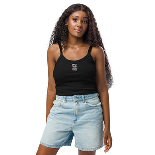 Blackable Love Who You Want Micro - rib Tank Top | Blackable – Black - Owned Woman - Owned Fashion Tech