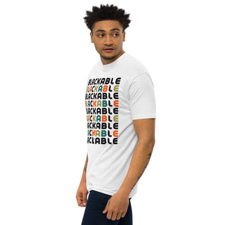 Blackable Men's Premium Heavyweight Tee | Blackable – Black - Owned Woman - Owned Fashion Tech