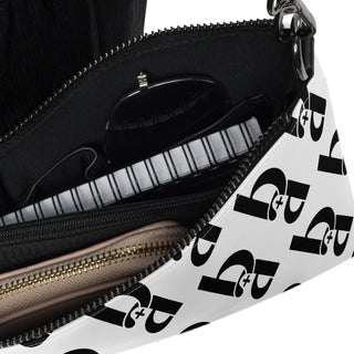 Blackable Monogram Crossbody Bag | Blackable – Black - Owned Woman - Owned Fashion Tech