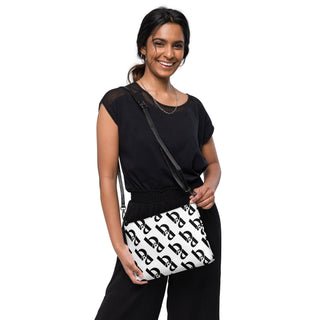 Blackable Monogram Crossbody Bag | Blackable – Black - Owned Woman - Owned Fashion Tech