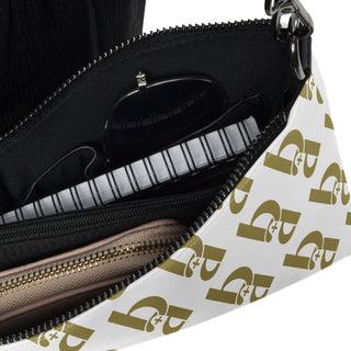 Blackable Monogram Crossbody Bag | Blackable – Black - Owned Woman - Owned Fashion Tech