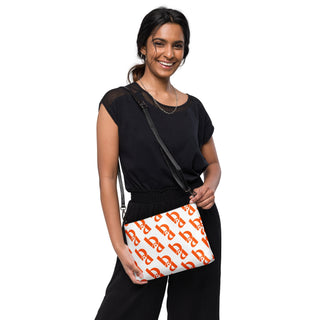 Blackable Monogram Crossbody Bag (Orange) | Blackable – Black - Owned Woman - Owned Fashion Tech