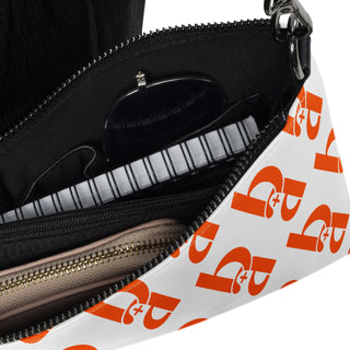 Blackable Monogram Crossbody Bag (Orange) | Blackable – Black - Owned Woman - Owned Fashion Tech