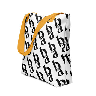 Blackable Monogram Tote Bag | Blackable – Black - Owned Woman - Owned Fashion Tech