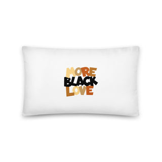 Blackable More Black Love Accent Pillow | Blackable – Black - Owned Woman - Owned Fashion Tech