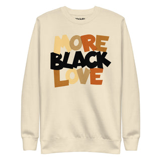 Blackable More Black Love Sweatshirt | Blackable – Black - Owned Woman - Owned Fashion Tech