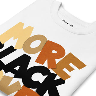 Blackable More Black Love Sweatshirt | Blackable – Black - Owned Woman - Owned Fashion Tech