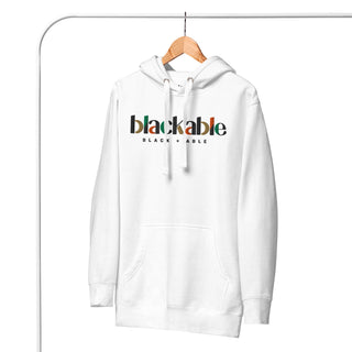 Blackable Premium Signature Hoodie (Unisex) | Blackable – Black - Owned Woman - Owned Fashion Tech