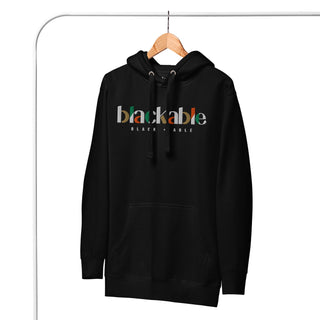 Blackable Premium Signature Hoodie (Unisex) | Blackable – Black - Owned Woman - Owned Fashion Tech