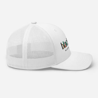 Blackable Signature 6 - Panel Trucker Hat | Blackable – Black - Owned Woman - Owned Fashion Tech