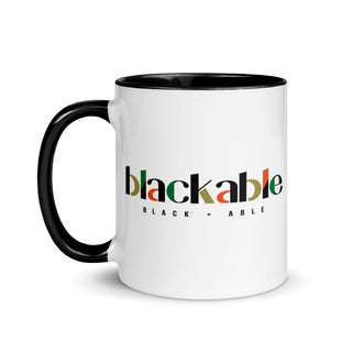 Blackable Signature Accent Mug | Blackable – Black - Owned Woman - Owned Fashion Tech