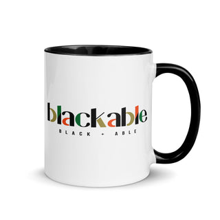Blackable Signature Accent Mug | Blackable – Black - Owned Woman - Owned Fashion Tech