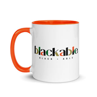 Blackable Signature Accent Mug | Blackable – Black - Owned Woman - Owned Fashion Tech
