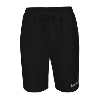 Blackable Signature Black Fleece Shorts | Blackable – Black - Owned Woman - Owned Fashion Tech