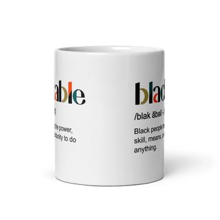 Blackable Signature Definition Mug | Blackable – Black - Owned Woman - Owned Fashion Tech