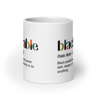 Blackable Signature Definition Mug | Blackable – Black - Owned Woman - Owned Fashion Tech
