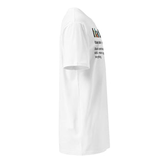 Blackable Signature Definition T-shirt (White) | Blackable – Black - Owned Woman - Owned Fashion Tech