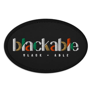 Blackable Signature Oval Patch | Blackable – Black - Owned Woman - Owned Fashion Tech