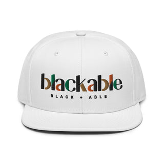 Blackable Signature Snapback | Blackable – Black - Owned Woman - Owned Fashion Tech