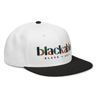 Blackable Signature Snapback | Blackable – Black - Owned Woman - Owned Fashion Tech