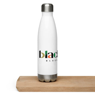 Blackable Signature Stainless Steel Water Bottle | Blackable – Black - Owned Woman - Owned Fashion Tech