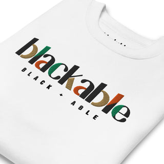 Blackable Signature Sweatshirt | Blackable – Black - Owned Woman - Owned Fashion Tech