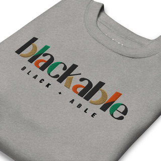 Blackable Signature Sweatshirt | Blackable – Black - Owned Woman - Owned Fashion Tech