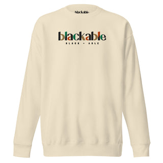 Blackable Signature Sweatshirt | Blackable – Black - Owned Woman - Owned Fashion Tech