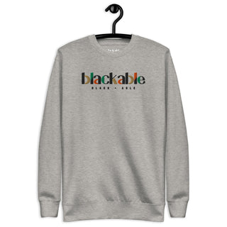 Blackable Signature Sweatshirt | Blackable – Black - Owned Woman - Owned Fashion Tech