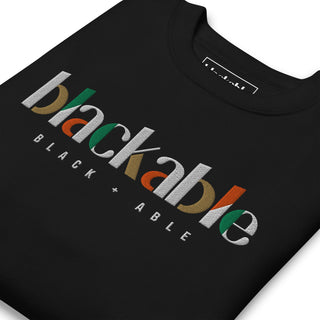 Blackable Signature Sweatshirt | Blackable – Black - Owned Woman - Owned Fashion Tech