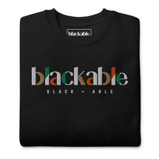 Blackable Signature Sweatshirt | Blackable – Black - Owned Woman - Owned Fashion Tech
