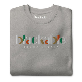 Blackable Signature Sweatshirt | Blackable – Black - Owned Woman - Owned Fashion Tech
