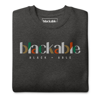 Blackable Signature Sweatshirt | Blackable – Black - Owned Woman - Owned Fashion Tech
