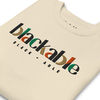 Blackable Signature Sweatshirt | Blackable – Black - Owned Woman - Owned Fashion Tech