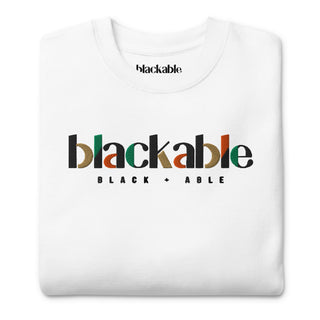 Blackable Signature Sweatshirt | Blackable – Black - Owned Woman - Owned Fashion Tech