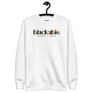 Blackable Signature Sweatshirt | Blackable – Black - Owned Woman - Owned Fashion Tech