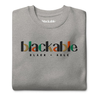 Blackable Signature Sweatshirt | Blackable – Black - Owned Woman - Owned Fashion Tech