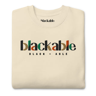 Blackable Signature Sweatshirt | Blackable – Black - Owned Woman - Owned Fashion Tech
