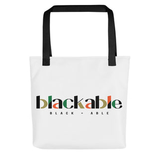 Blackable Signature Tote Bag | Blackable – Black - Owned Woman - Owned Fashion Tech