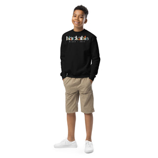 Blackable Signature Youth Sweatshirt | Blackable – Black - Owned Woman - Owned Fashion Tech