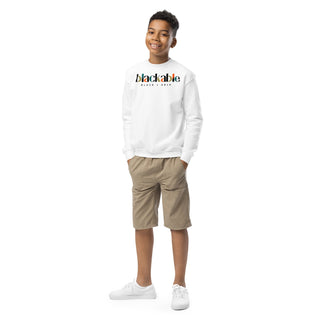 Blackable Signature Youth Sweatshirt | Blackable – Black - Owned Woman - Owned Fashion Tech