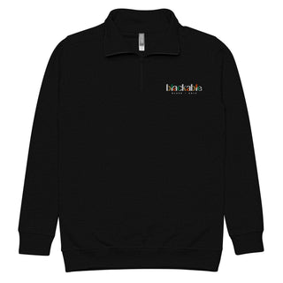 Blackable Signature Zip - up Pullover | Blackable – Black - Owned Woman - Owned Fashion Tech