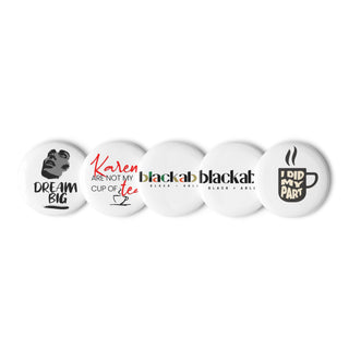 Blackable Statement Pin Set | Blackable – Black - Owned Woman - Owned Fashion Tech